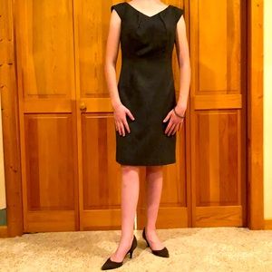 Gray sheath dress